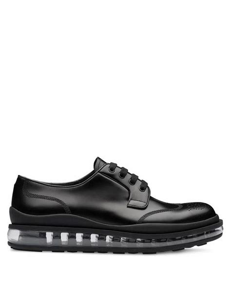 prada men's lace up shoes.